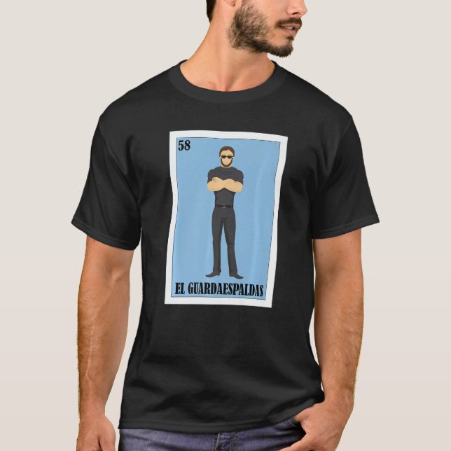 Camiseta Mexican Bodyguard  El Guardaespaldas  2 (Frente)