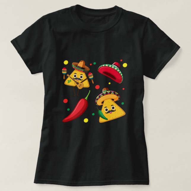 Camiseta Mexican Fiesta Women's T-Shirt (Frente do Design)