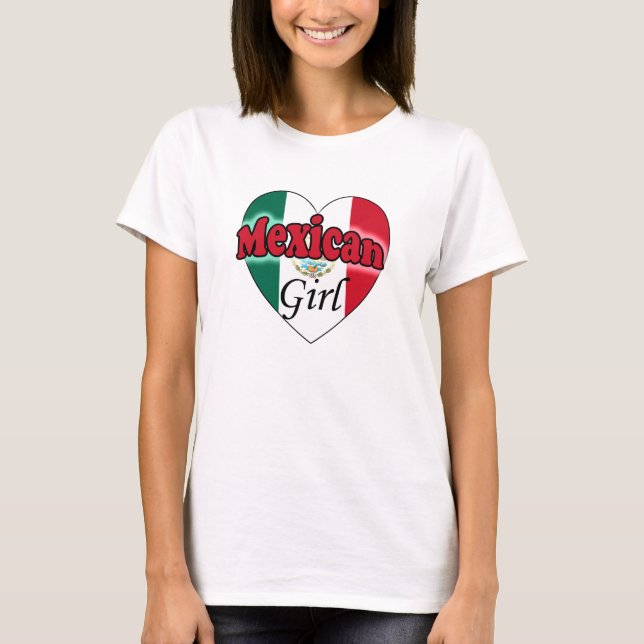 Camiseta Mexican Girl (Frente)