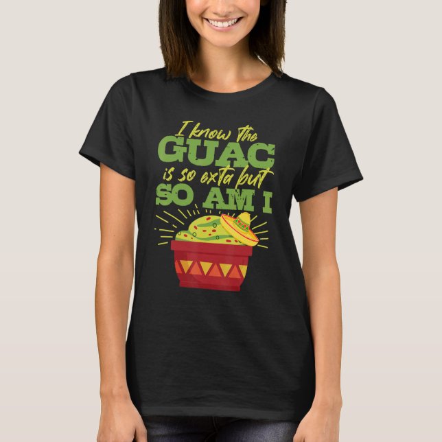 Camiseta Mexican Guacamole Avocado Cinco De Mayo (Frente)