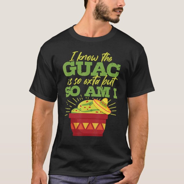 Camiseta Mexican Guacamole Avocado Cinco De Mayo (Frente)