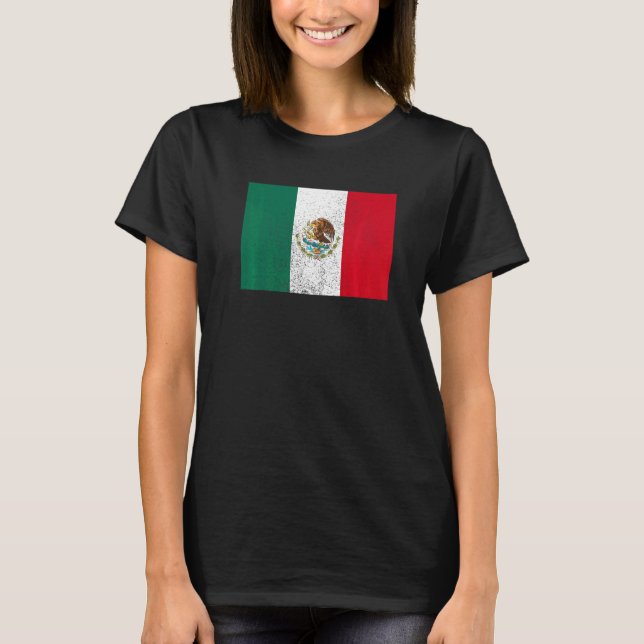 Camiseta Mexican Mexico Flag Pride Mexican Flag (Frente)