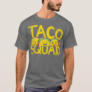 Camiseta Mexicano Cuisine Funny Taqueria Taco Squad México 