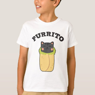 Camiseta Mexicano engraçado do Burrito do amante do gato d