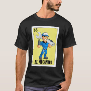 Camiseta Mexicano engraçado para mecânicos de automóveis -