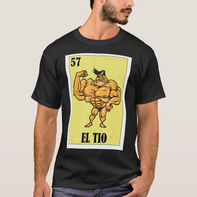 Camiseta Mexicano engraçado para o tio El Tio 1 (Frente)