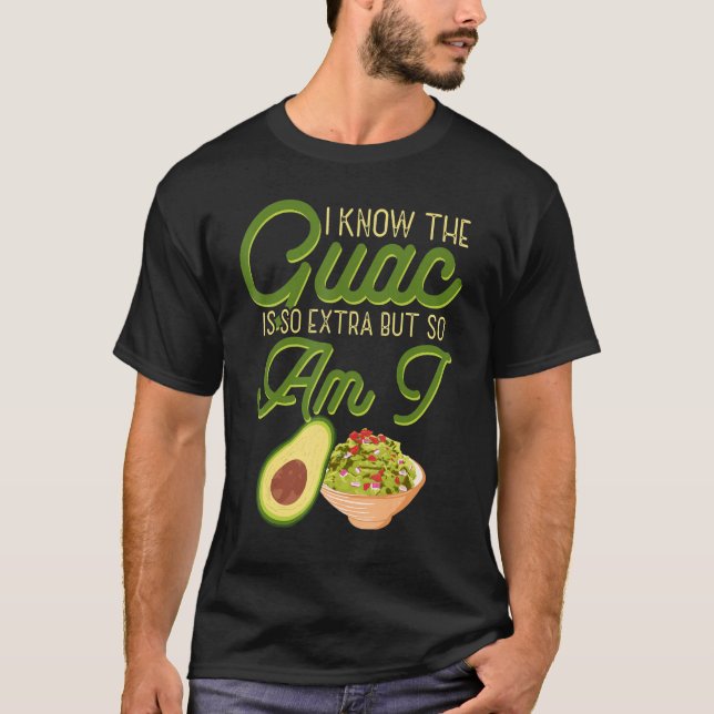Camiseta Mexicano Guacamole Avocado Cinco De Mayo (Frente)