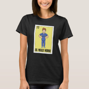 Camiseta Mexicano para a enfermeira El Male, Funcionarios d
