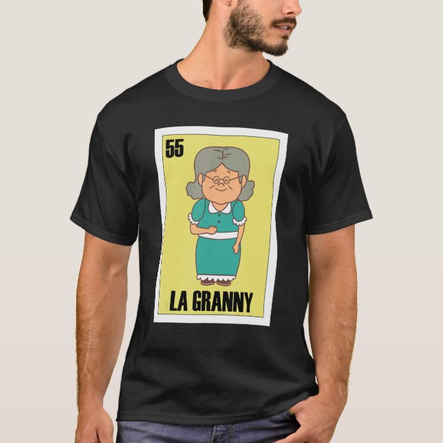 Camiseta Mexicano para a vovó La vovó (Frente)
