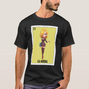 Camiseta Mexicano para as Louras La Guera