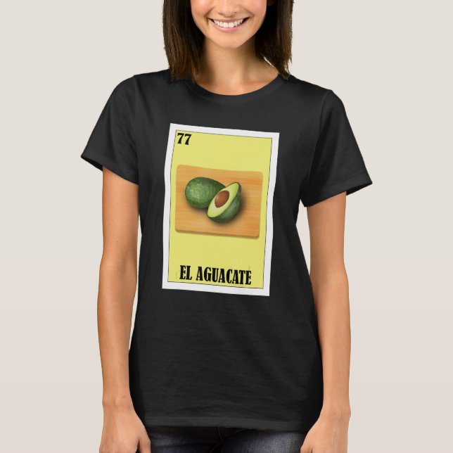 Camiseta Mexicano para Avocado El Aguacate (Frente)