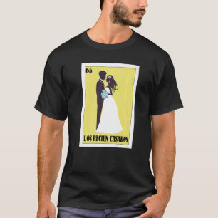 Camiseta Mexicano para Casamentos Los Recien Casados