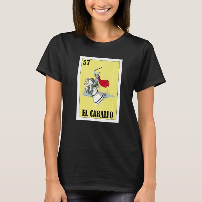 Camiseta Mexicano para Chess El Caballo (Frente)