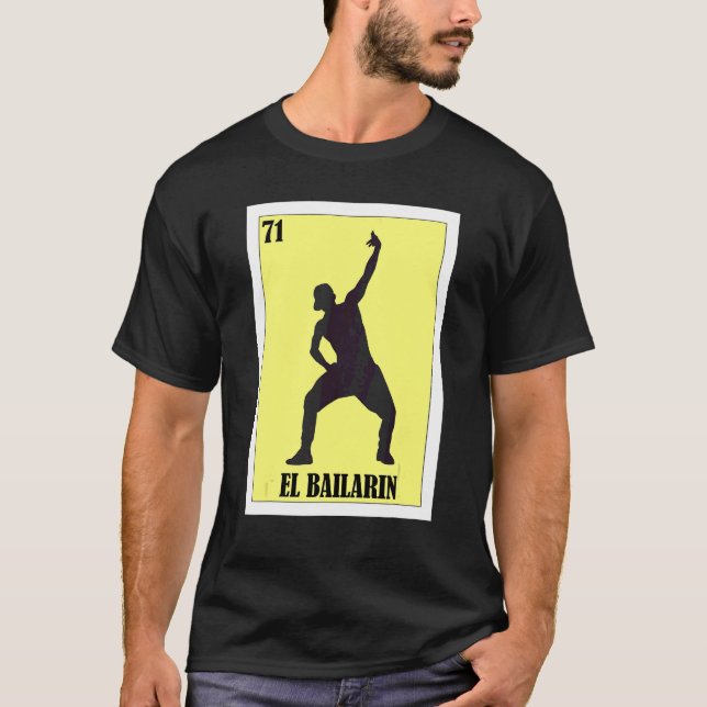 Camiseta Mexicano para Dançarinos  El Bailarin (Frente)