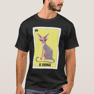 Camiseta Mexicano para Donos de Gatos El Esfinge