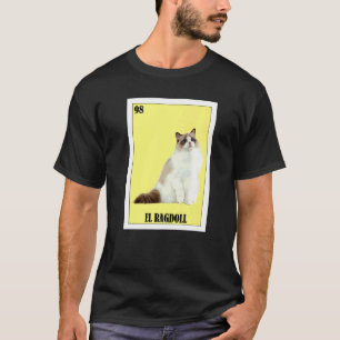 Camiseta Mexicano para Donos de Gatos El Ragdoll 1