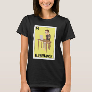Camiseta Mexicano para Freelancers El Freelancer