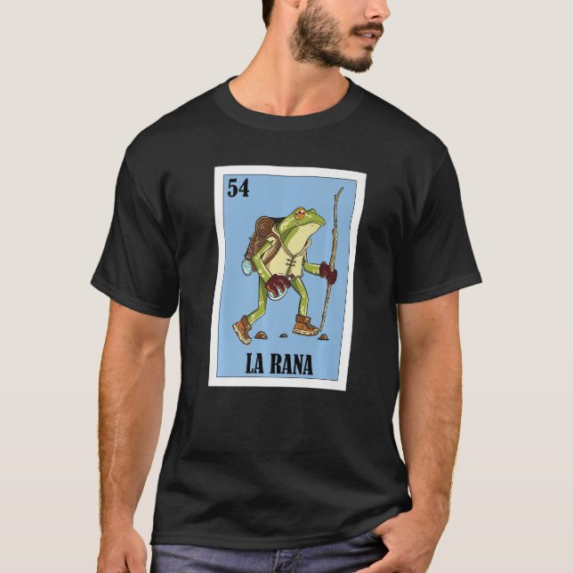 Camiseta Mexicano para Hikers La Rana Hiker (Frente)