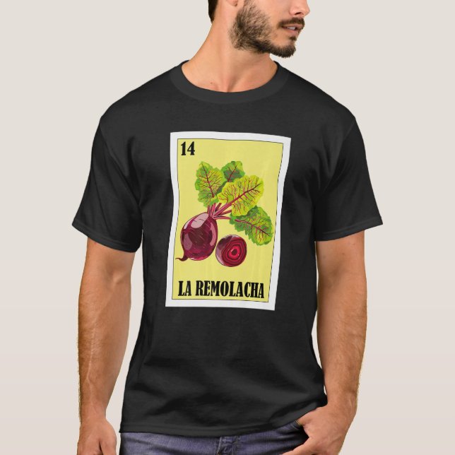 Camiseta Mexicano para Latinos La Remolacha (Frente)