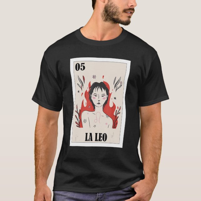 Camiseta Mexicano para Leo La Leo (Frente)