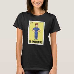 Camiseta Mexicano para o Funcionarios de Saúde El Enfermero