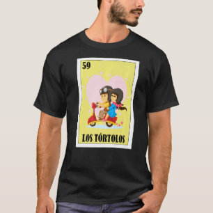 Camiseta Mexicano para os Casais Los Tortolos