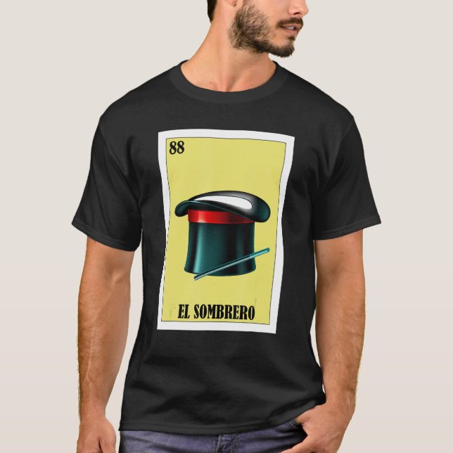 Camiseta Mexicano para os mágicos El Sombrero (Frente)