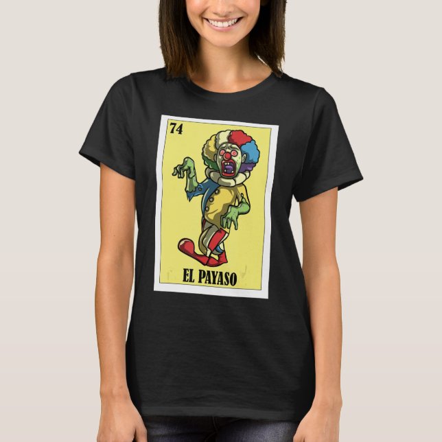 Camiseta Mexicano para os Partidos El Payaso (Frente)