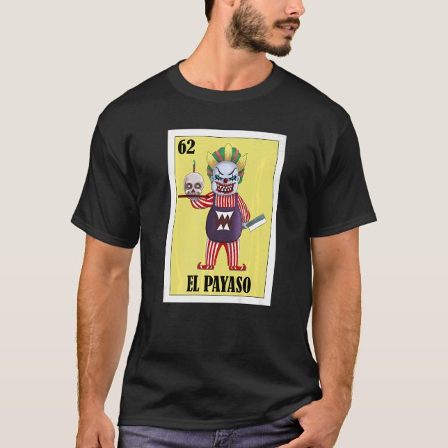 Camiseta Mexicano para Palhaços El Payaso (Frente)