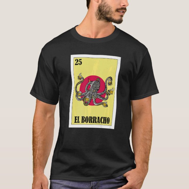 Camiseta Mexicano para Partidos El Octopus (Frente)