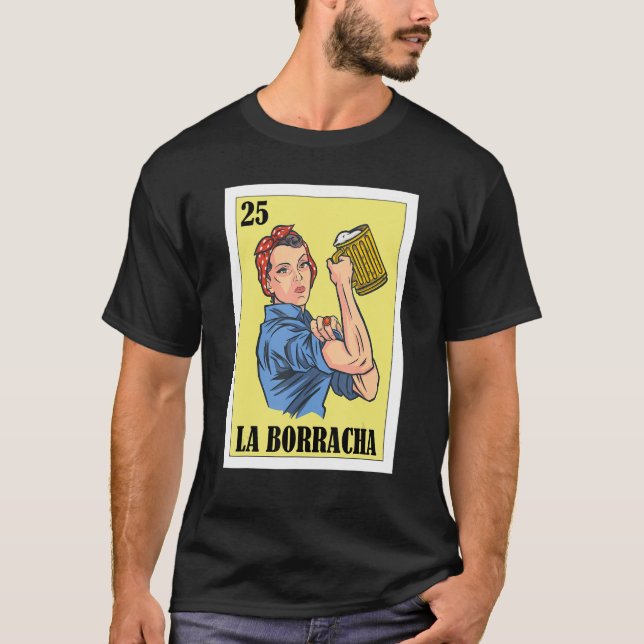 Camiseta Mexicano para Partidos La Borracha (Frente)