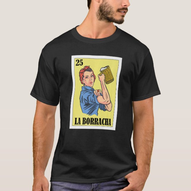 Camiseta Mexicano para Partidos La Borracha (Frente)