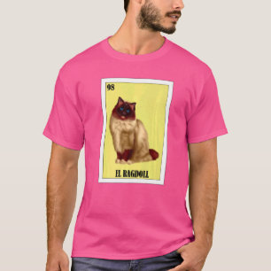 Camiseta Mexicano para Proprietários de Gato El Ragdoll 2