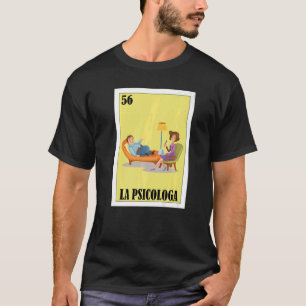 Camiseta Mexicano para Psicologos La Psicologa