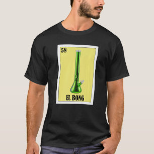 Camiseta Mexicano para Smokers El Bong