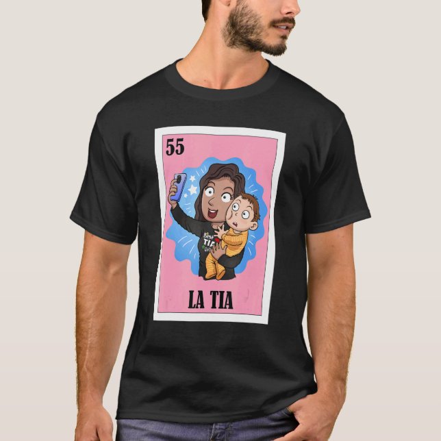 Camiseta Mexicano para tia La Tia (Frente)