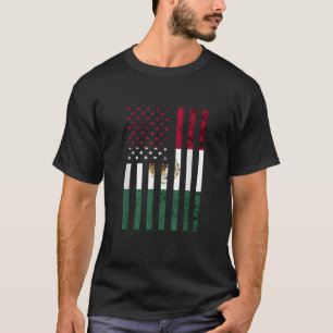 Camiseta México América do EUA Orgulho Mexicano Vintage F M