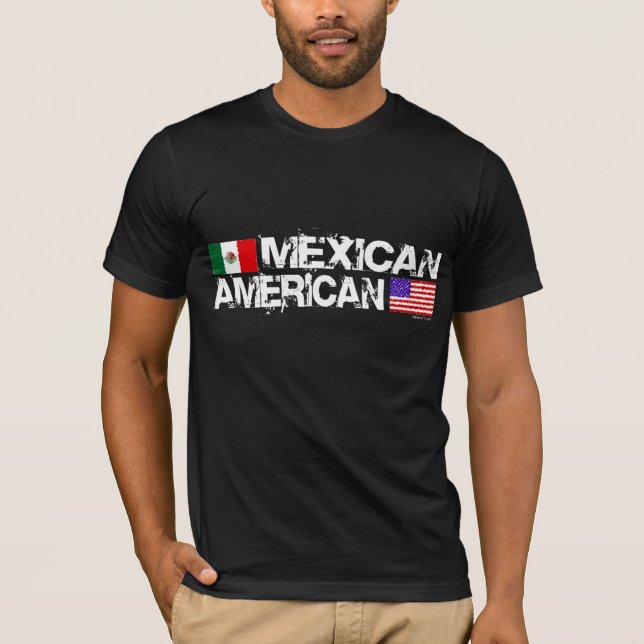 Camiseta México-americano (Frente)