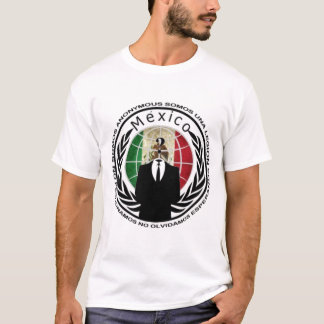 Camiseta México anónimo