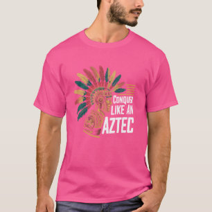 Camiseta México asteca guerreiro asteca cultura maia índio