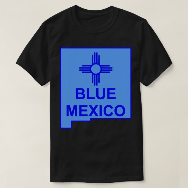 Camiseta México Azul (Frente do Design)