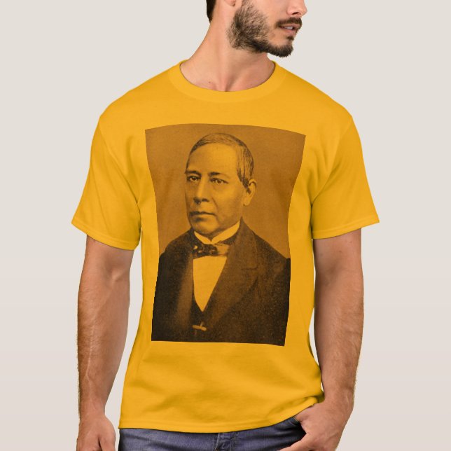 Camiseta México: Benito Juarez (Frente)