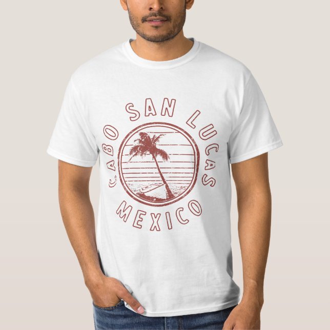 Camiseta Mexico Cabo San Lucas Retro  (Frente)