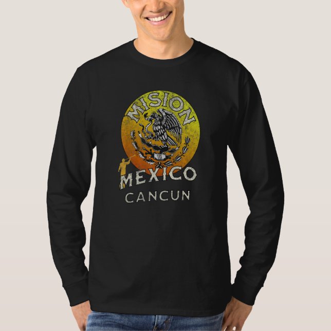 Camiseta Mexico Cancun LDS Mission Missionary   (Frente)