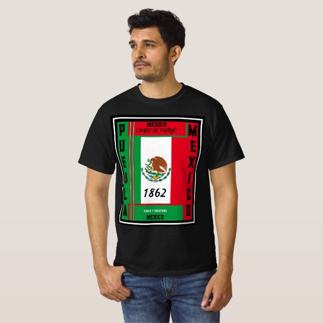Camiseta México - Cinco de Mayo (Frente Completa)