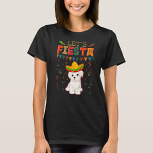 Camiseta México Cinco de Mayo Fiesta Vamos Fiesta Maltês