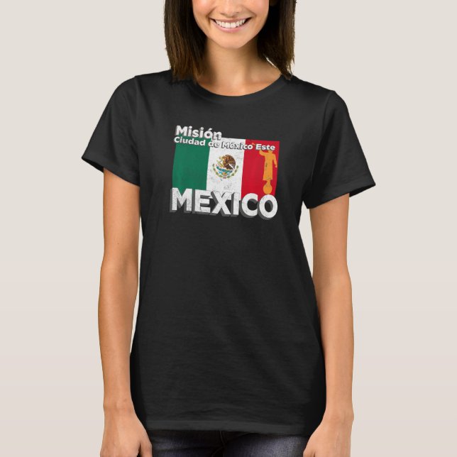 Camiseta Mexico Ciudad de Mexico East Este LDS Mission Miss (Frente)