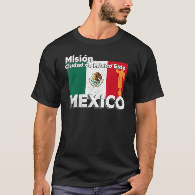 Camiseta Mexico Ciudad de Mexico East Este LDS Mission Miss (Frente)