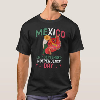 Camiseta México Dia da Independência do Orgulho 2022 Bandei