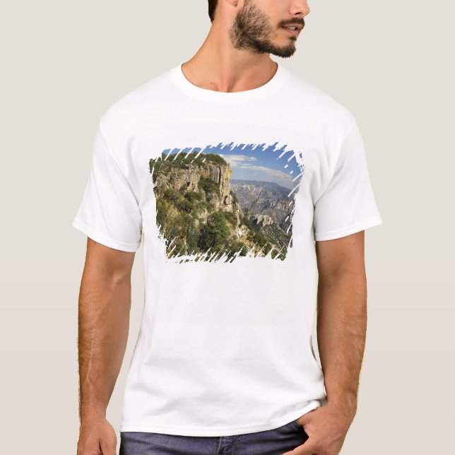 Camiseta México, estado de Chihuahua, Canyon de cobre. ESTE (Frente)